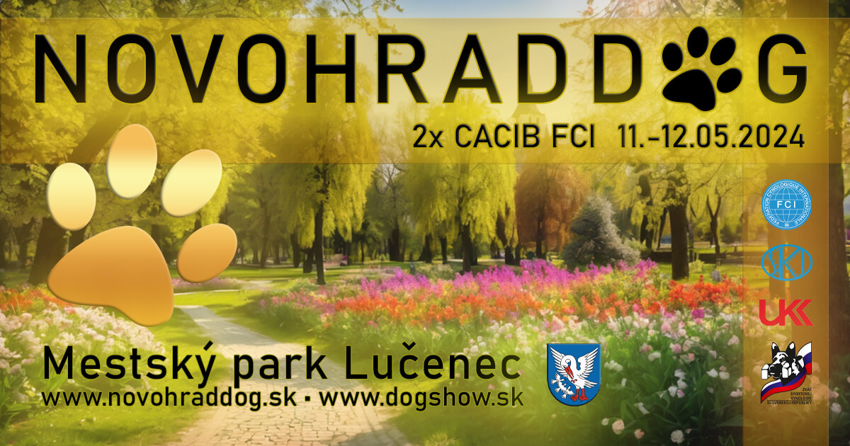 CACIB Lučenec 2024 logo