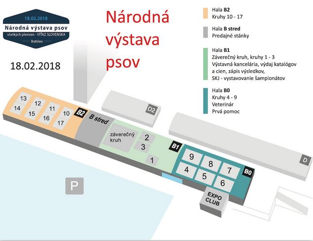 mapa vystaviska narodna